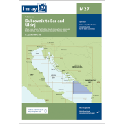 M27 Dubrovnik to Bar and Ulcinj Chart